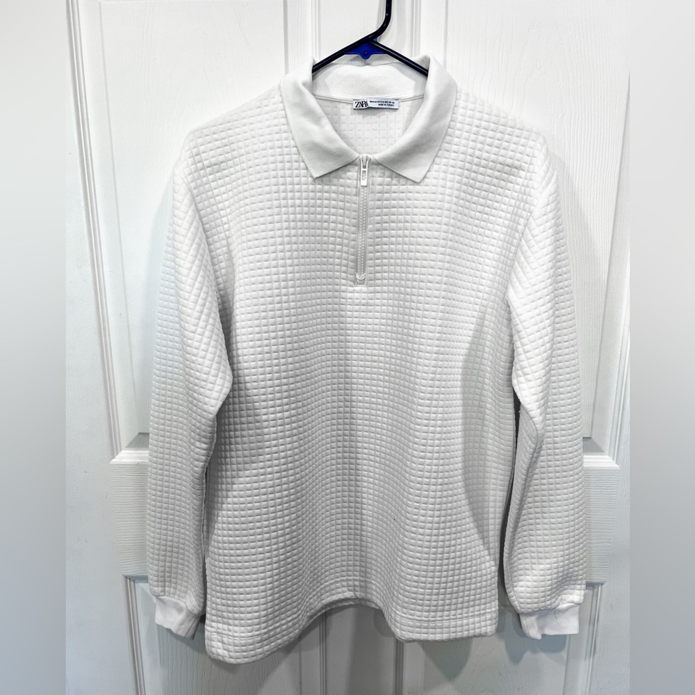 Zara Half Zip Sweater Polo
